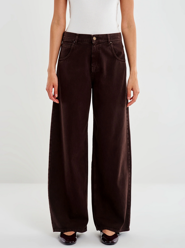 Jeans - Mia Jeans Dark Brown