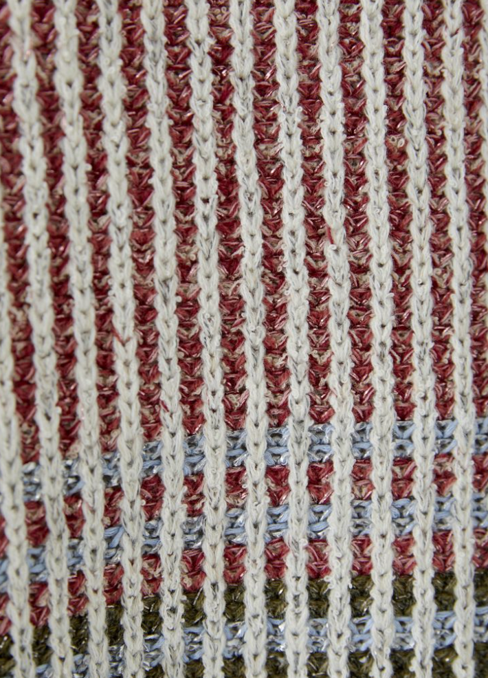 Genser - Pullover Offwhite Red