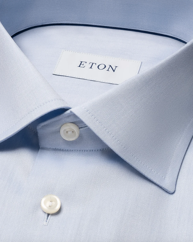 Skjorte - Light Blue Signature Twill Slim Fit