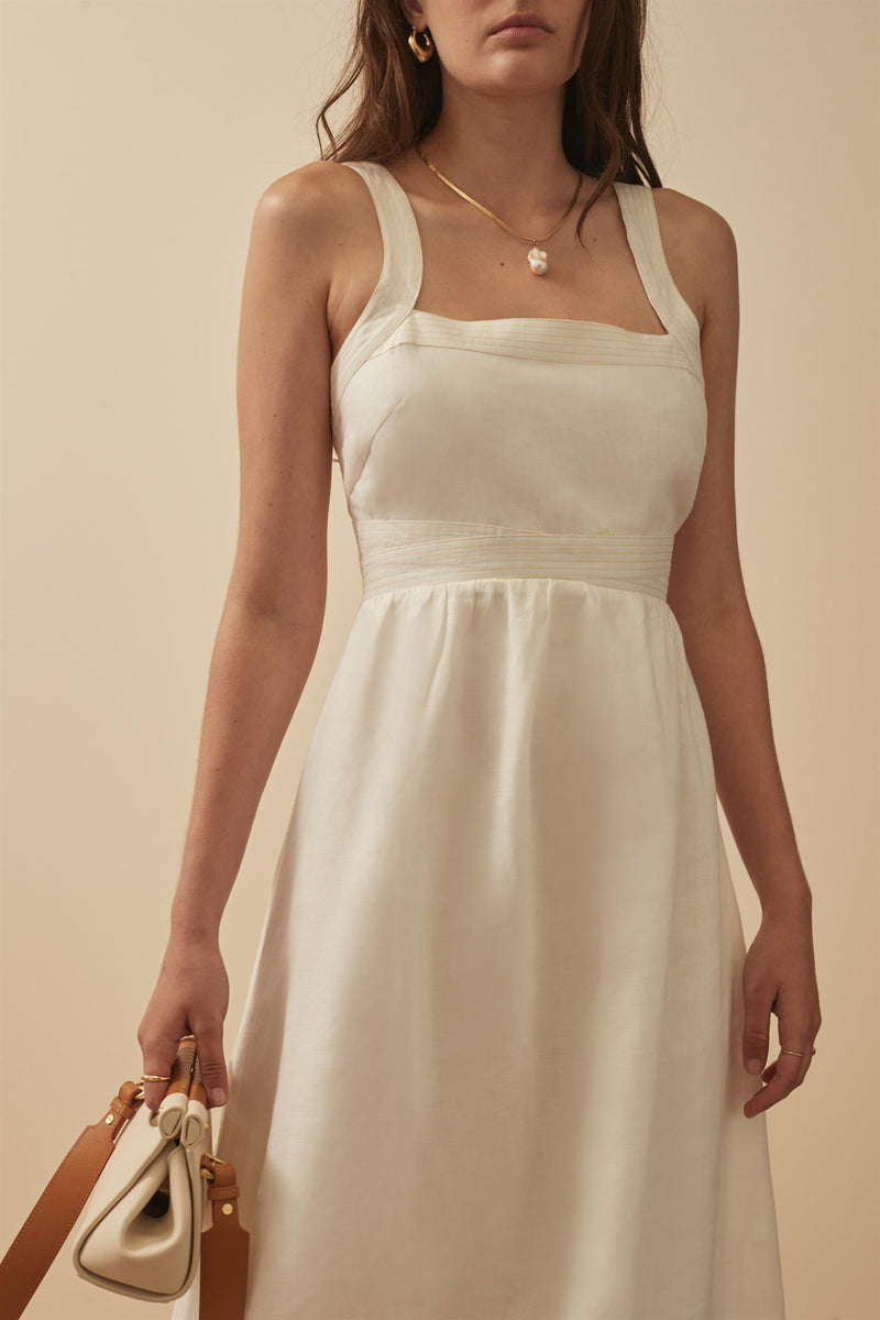 Kjole - Bethanny Dress White
