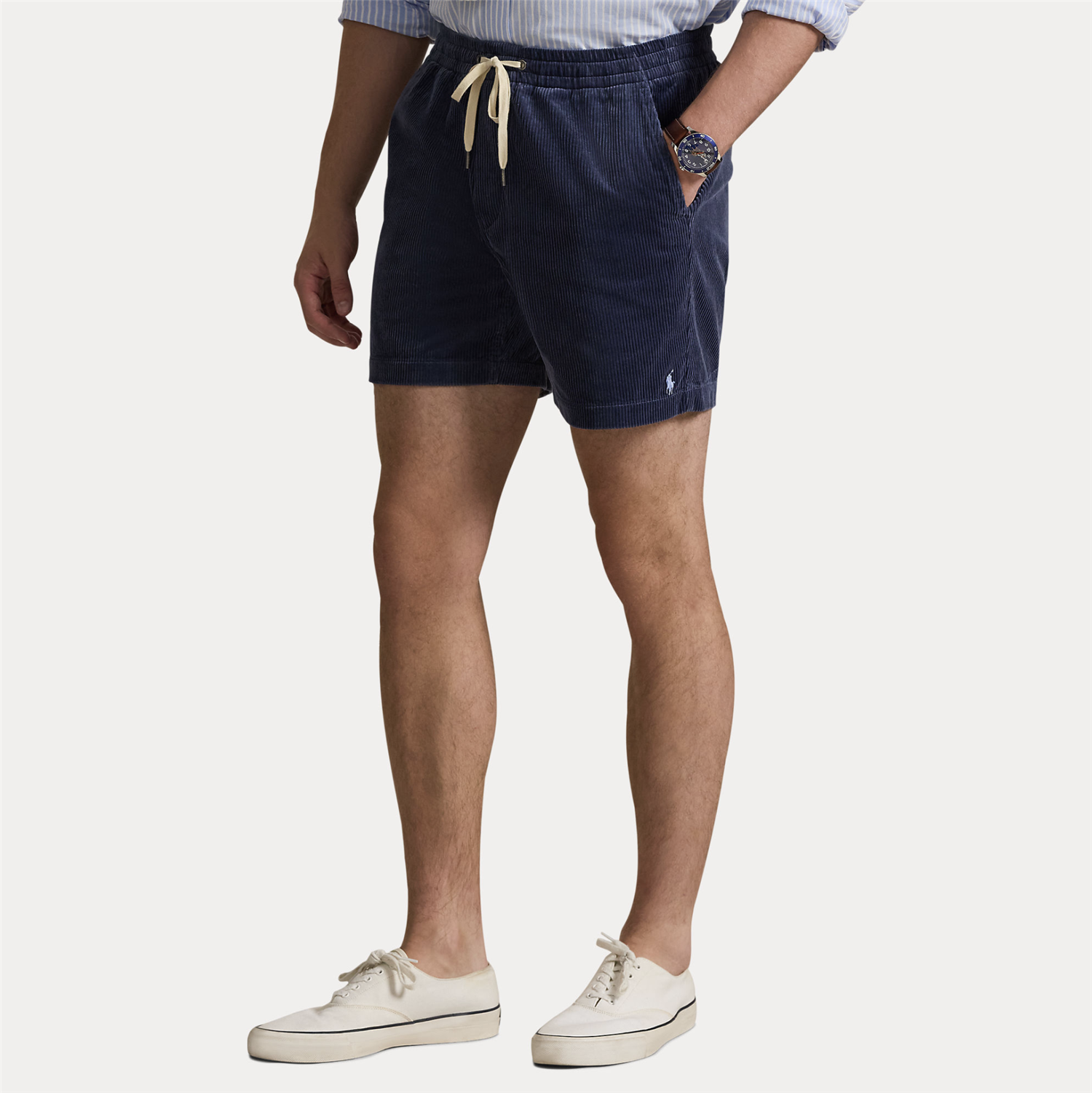 Shorts - Polo Prepster Corduroy Shorts Boston Navy
