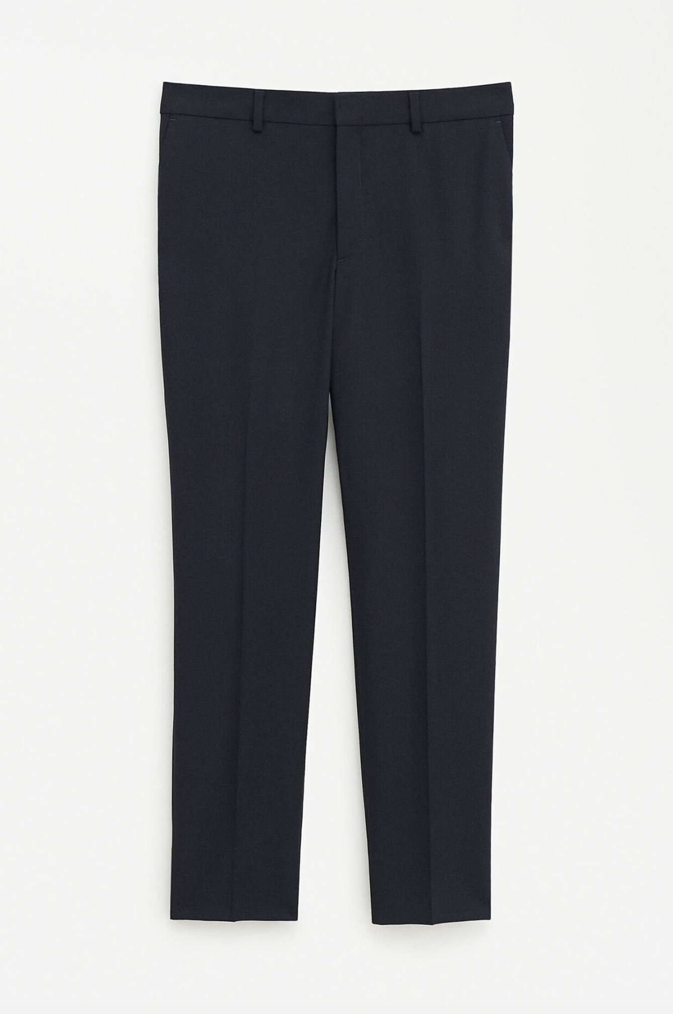 Bukse - Emma Cropped Cool Wool Trouser Black