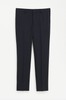 Bukse - Emma Cropped Cool Wool Trouser Black