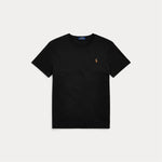 T skjorte - Custom Slim Fit Soft Cotton T-Shirt Black