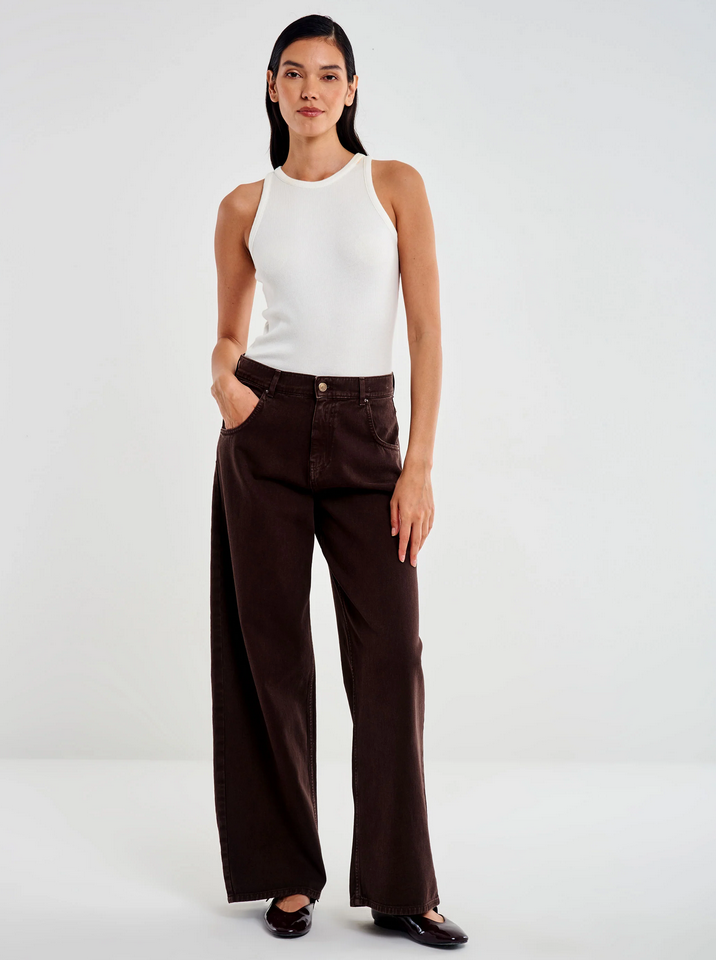 Jeans - Mia Jeans Dark Brown