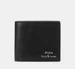 Lommebok - Leather Billfold Wallet Black