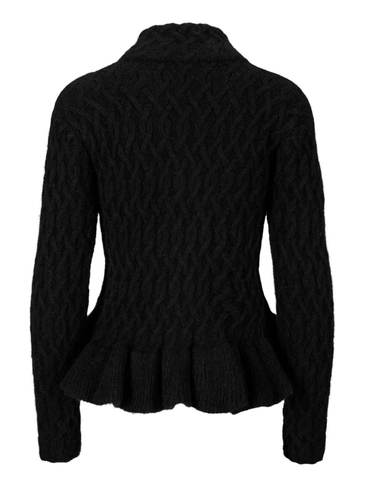 Cardigan - Lene Alpaca Cardigan Black