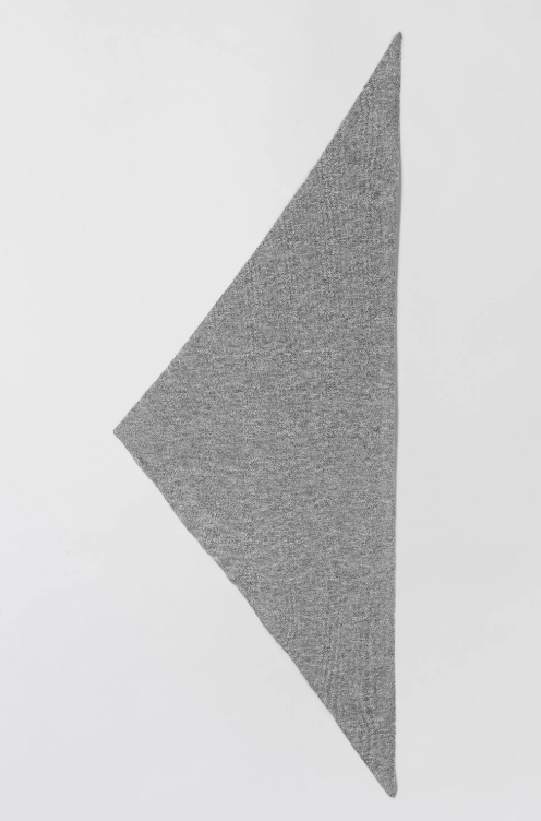 Skjerf - Memoir Cashmere Mini Scarf Gray Melange
