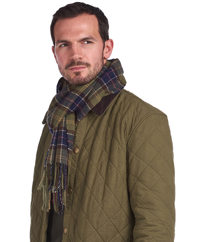 Skjerf - New Check Tartan Scarf Classic Tartan