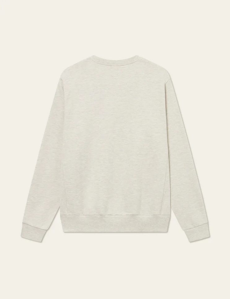 Genser - Dexter Sweatshirt Ivory Melange