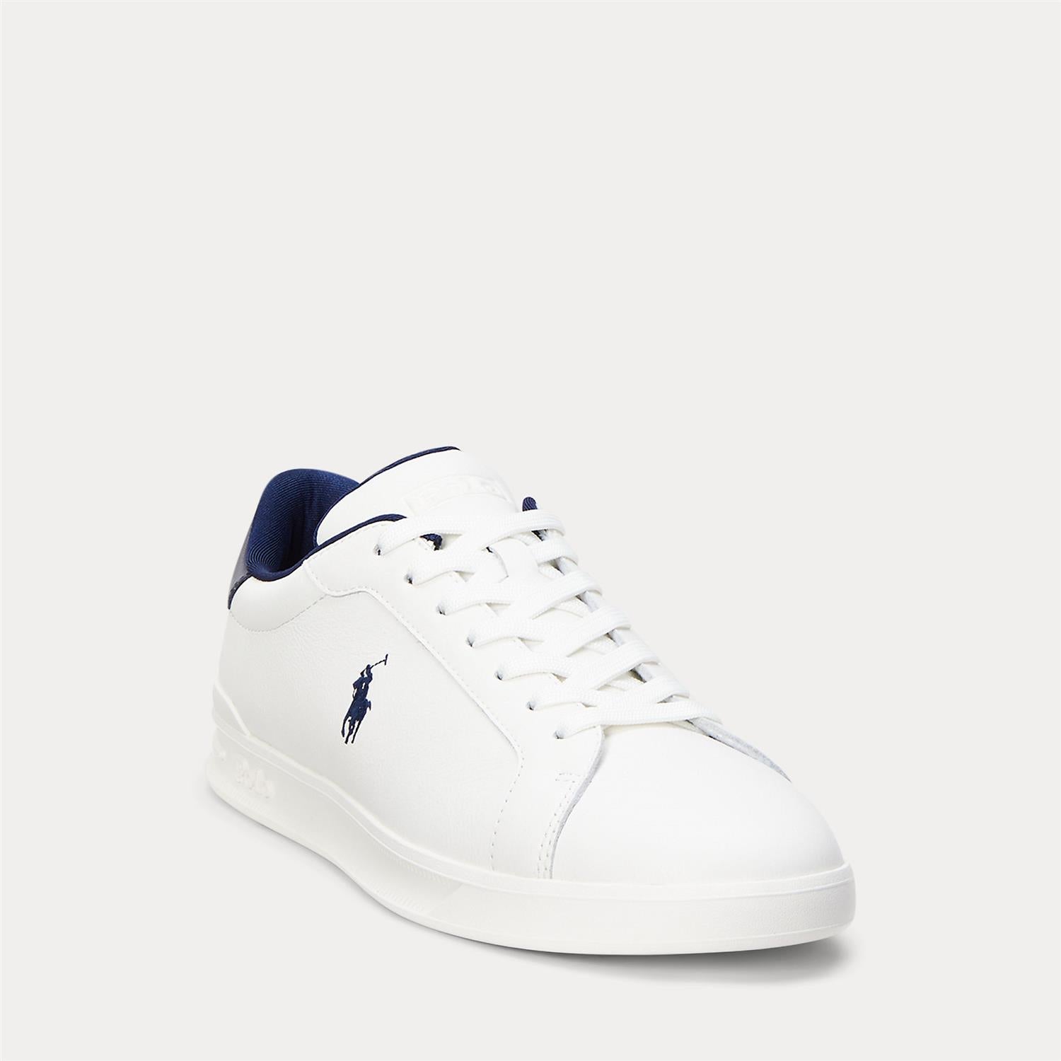 Sneakers - Heritage Court II Leather Sneakers White Navy