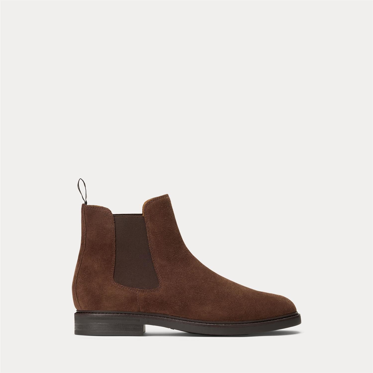 Boots - Asher Chelsea Boots Mid Cut Boot Dark Brown