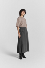 Genser - Ellie Short Sleeve Knit Hazelnut