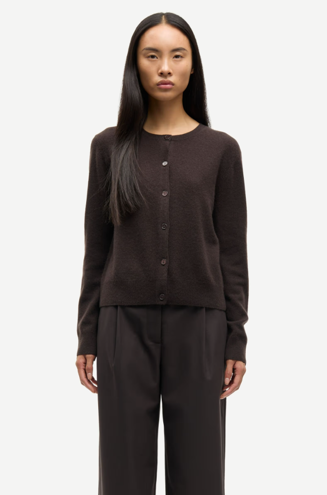 Cardigan - Saboston Cardigan Black Coffee
