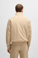 Ytterjakke -  Coiner Cotton-Blend Jacket Double B Monogram Light Beige