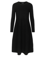 Kjole - Cecilie Merino Dress Black