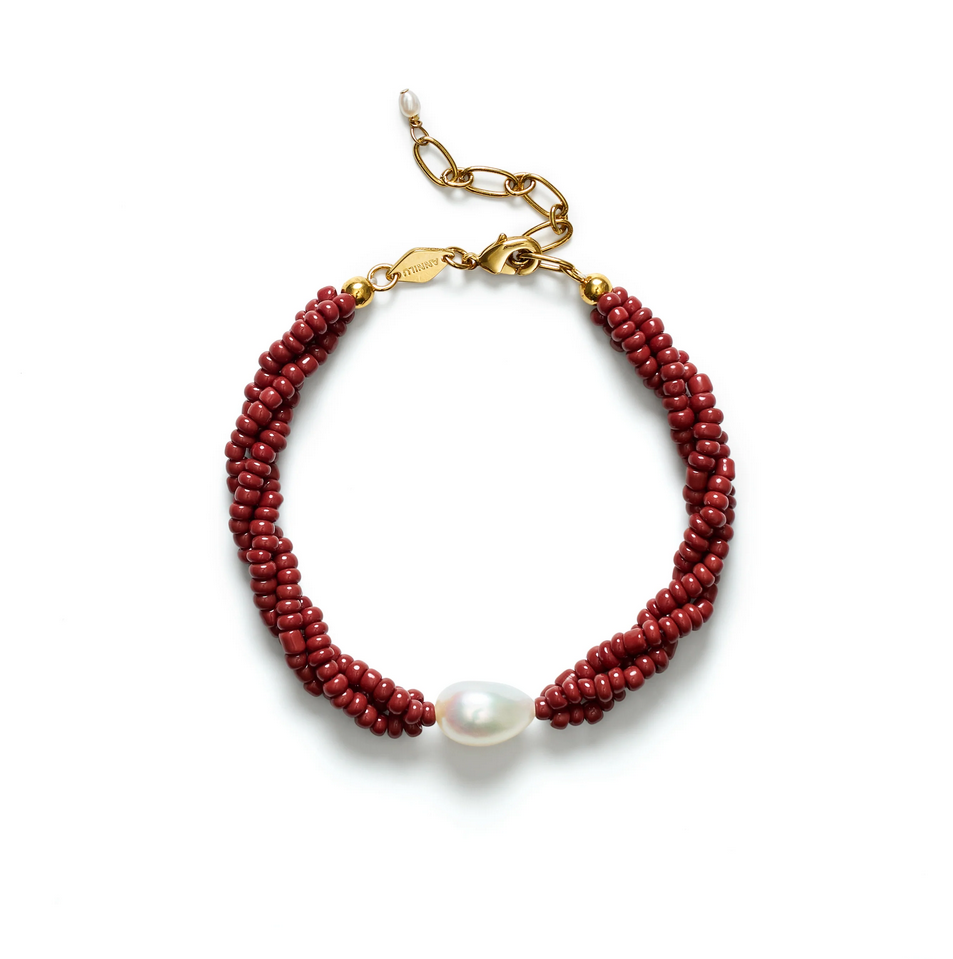 Armbånd - Rodeo Bracelet Deep Burgundy