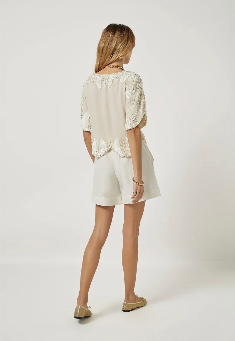 Topp - Chloe Top Vanilla