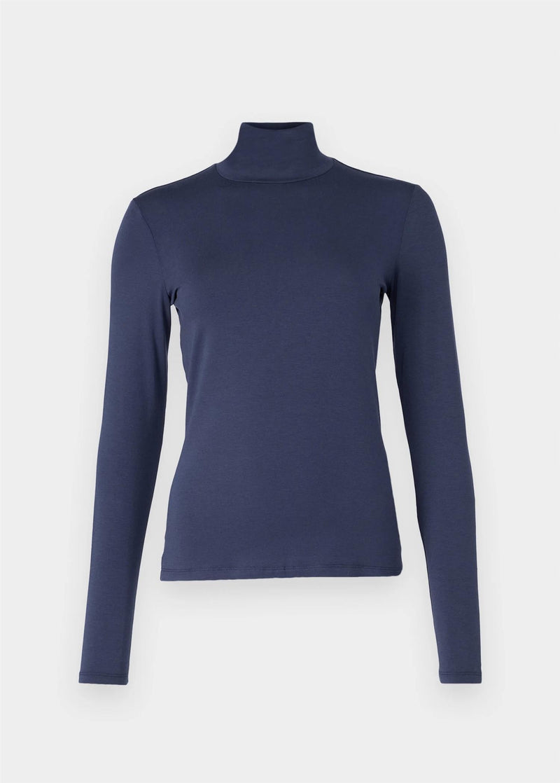 Genser - Multif Turtleneck Sweater Navy