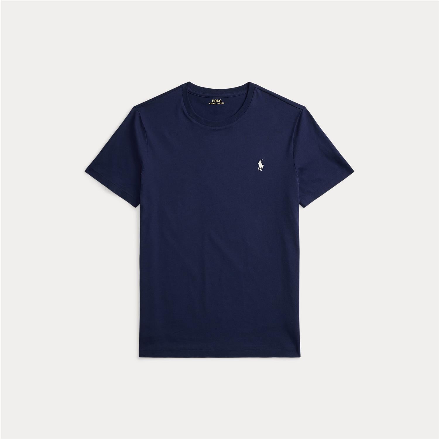 T-Skjorte - Custom Slim Fit Crewneck T-Shirt Newport Navy