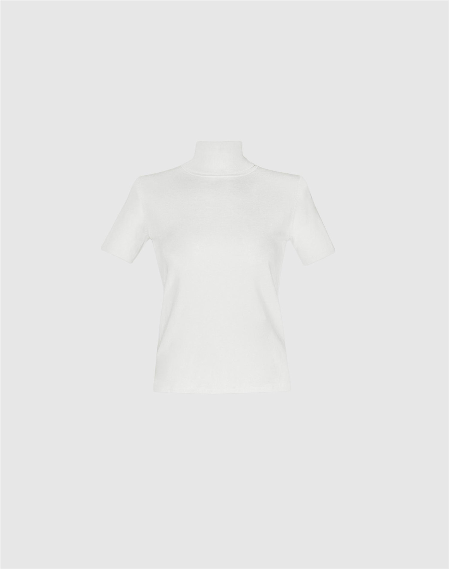 Topp - Pola Turtleneck Knit White