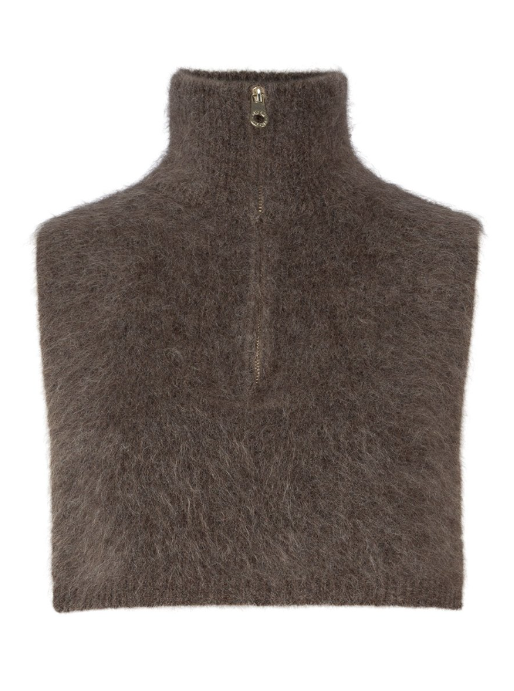 Hals - Belinda Chunky High Neck Brown