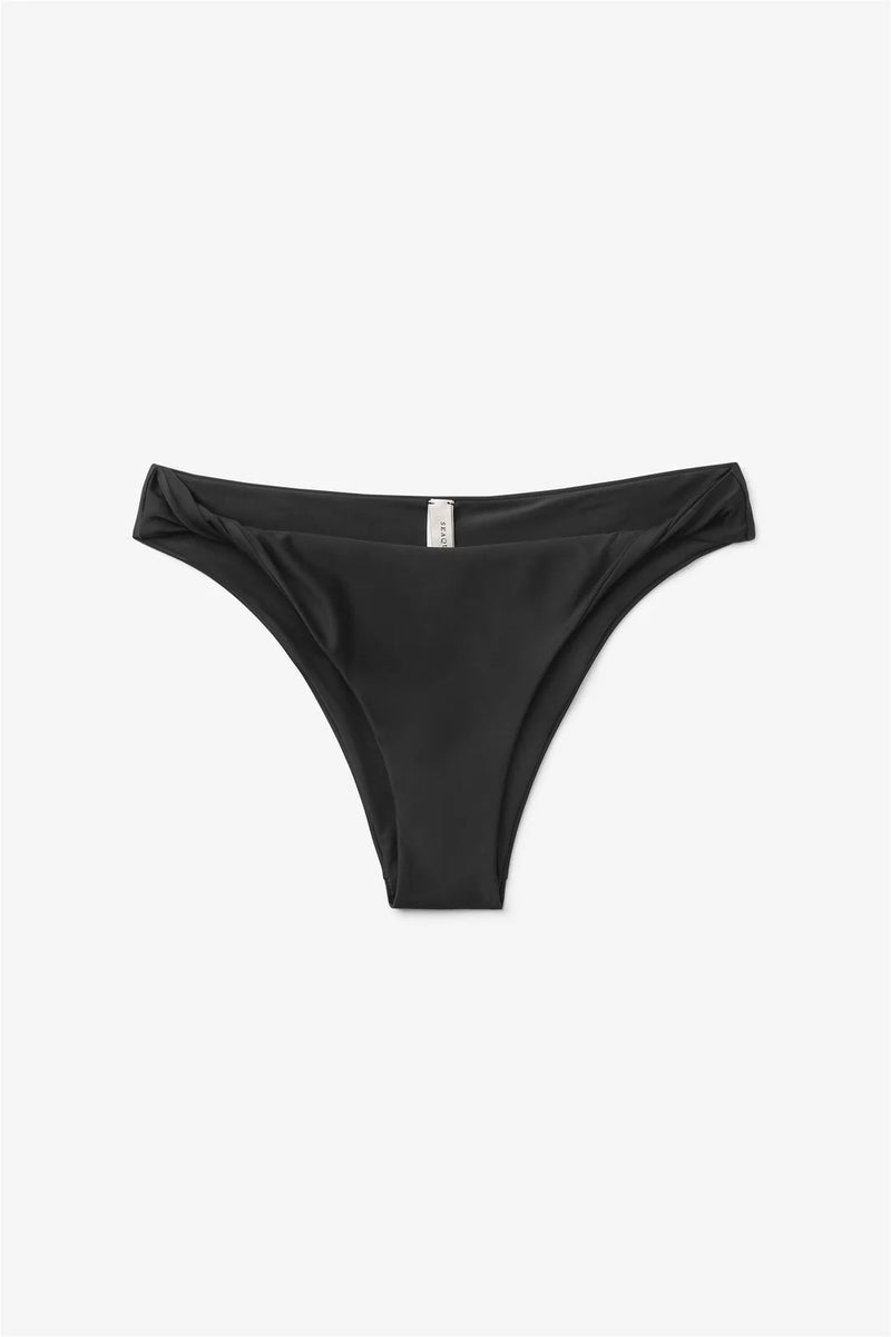 Bikinitruse - Twisted Bikini Bottom Black