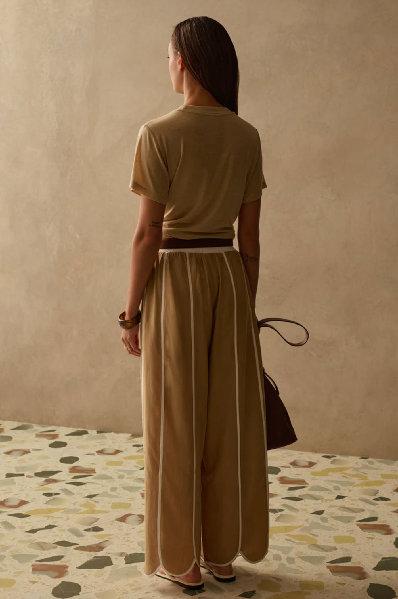 Bukse - The Elayna Pants Tan