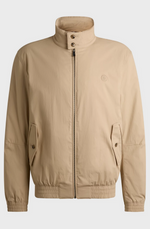 Ytterjakke -  Coiner Cotton-Blend Jacket Double B Monogram Light Beige