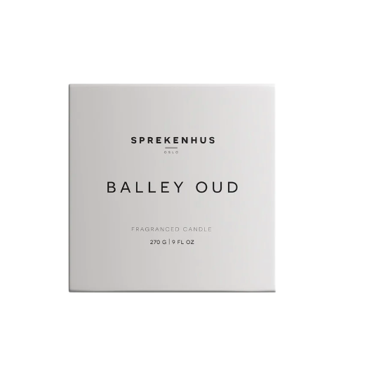 Duftlys - Scented Candle Balley Oud