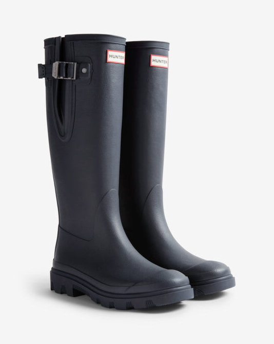 Gummistøvel - Unisex Downpour Adjustable Boot Black