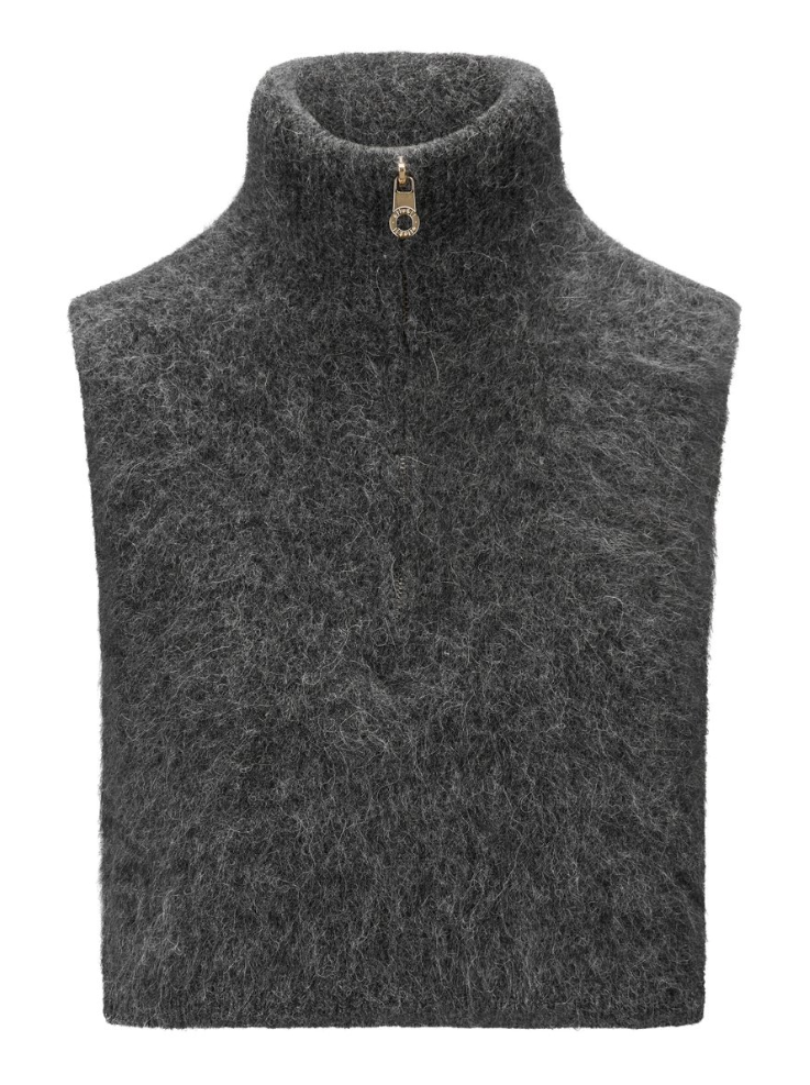 Hals - Belinda Chunky High Neck Charcoal