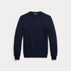 Genser - Washable Wool Crewneck Sweater Hunter Navy