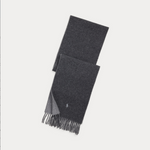 Skjerf - Reversible Wool Blend Scarf Grey