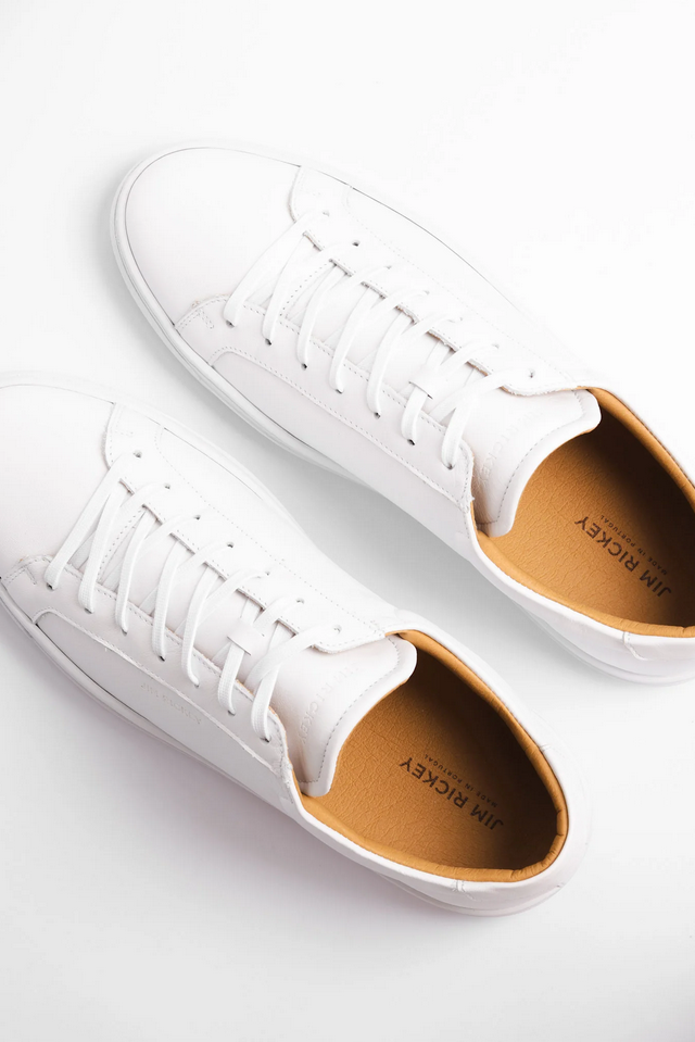 Sneakers - Spin White Leather