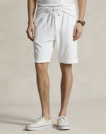 Shorts - Terry Drawstring Short White