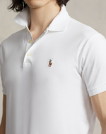 Pique - Slim Fit Soft Touch Polo Shirt White