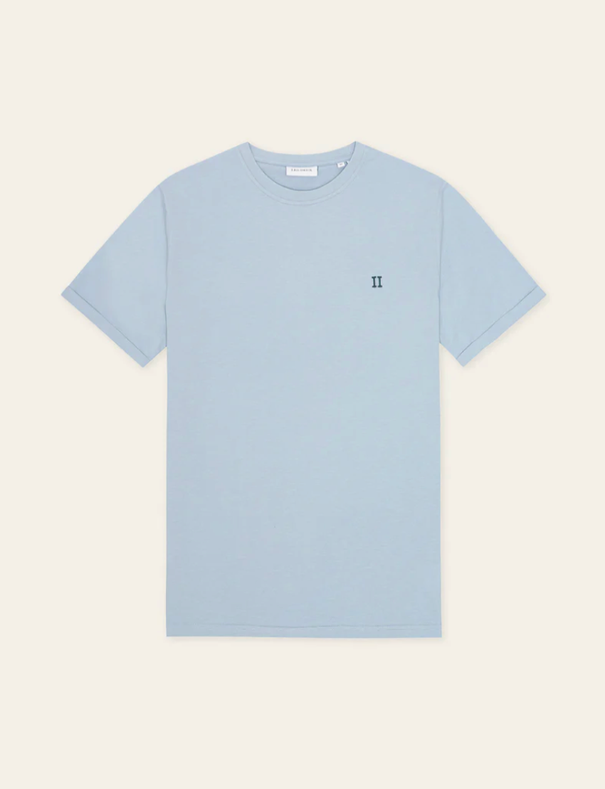T Skjorte - Norregaard Contrast T-Shirt Blue Fog