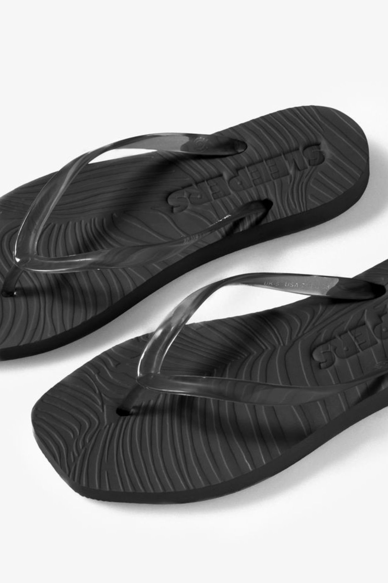 Sandaler - Tapered Black Transparent