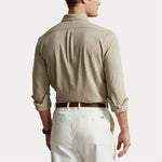 Skjorte - Featherweight Mesh Shirt Tuscan Beige Heather