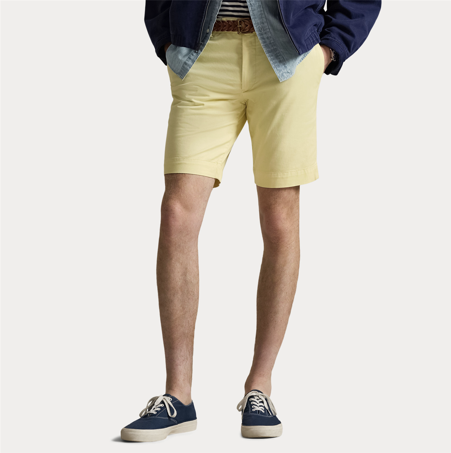 Shorts - Stretch Straight Fit Chino Short T-bird Yellow
