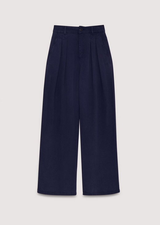 Bukse - Tencel Woman Pant Infinite Navy