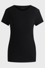 T-skjorte - Scoop neck Linen T shirt Open Beige