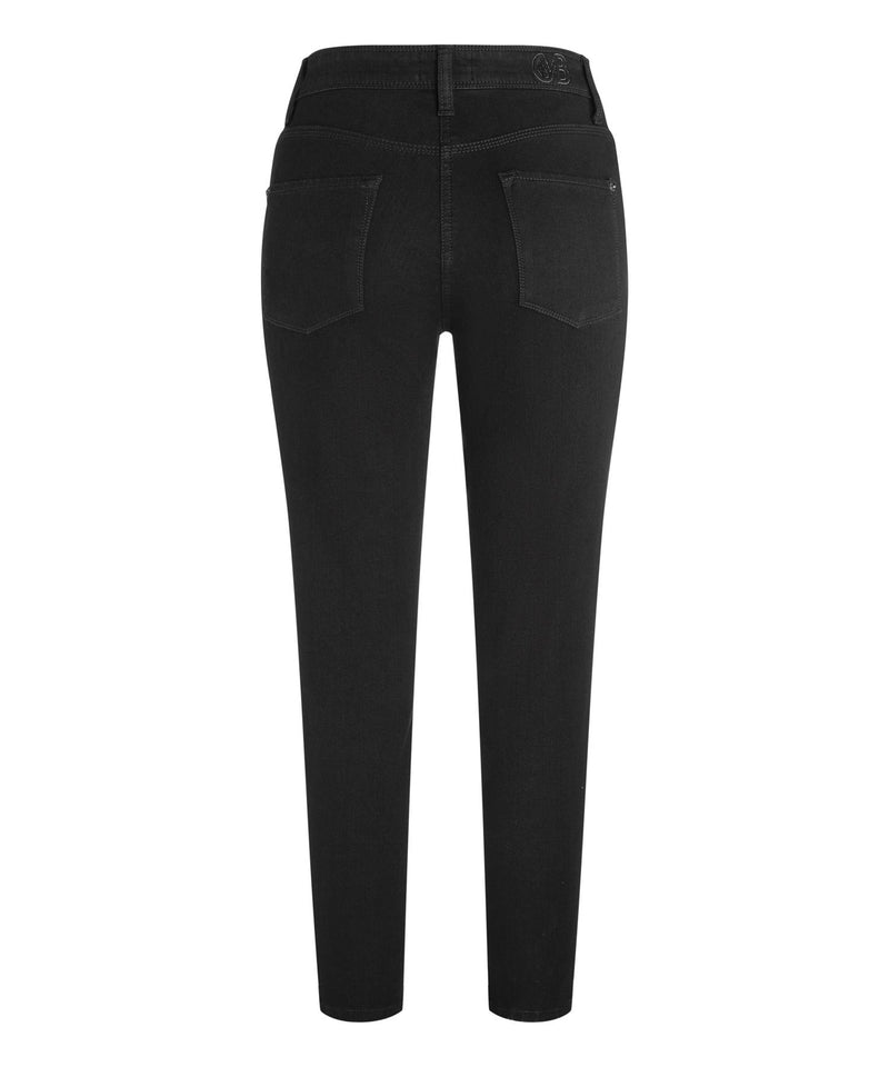 Jeans - Piper Short Basic Rinsed Wash Black
