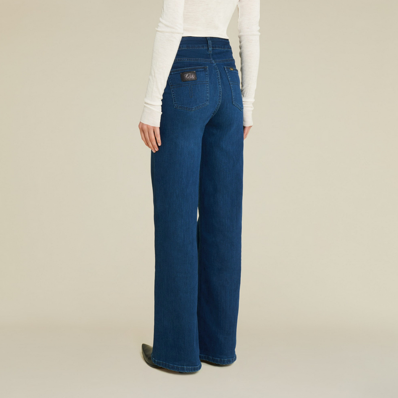 Jeans - Palazzo Night Blue Strike