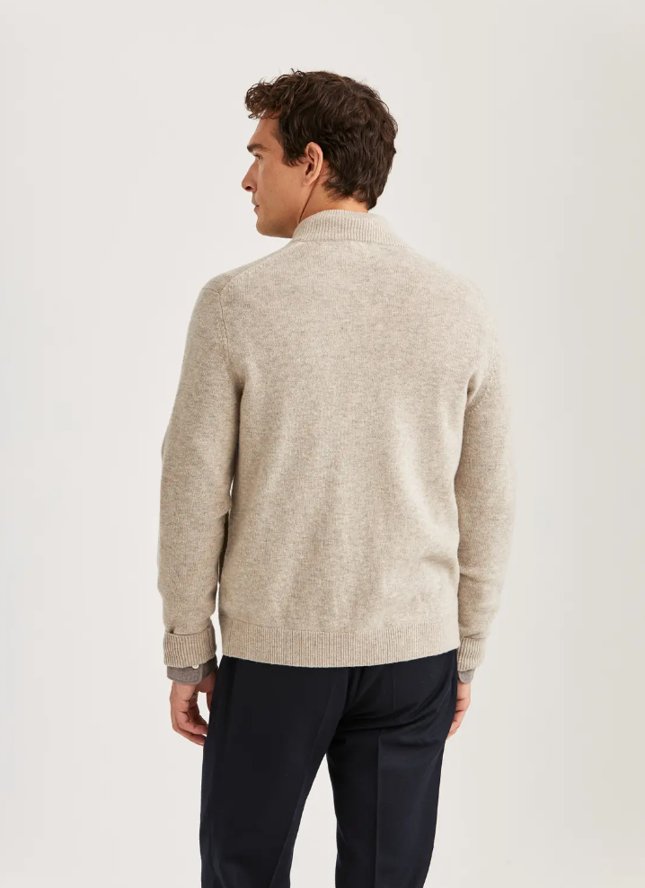 Cardigan - Hertford Button Cardigan Khaki