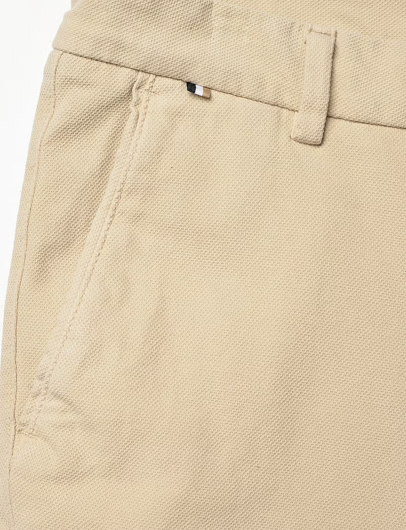 Shorts - Kane Cotton Chino Shorts Open Beige