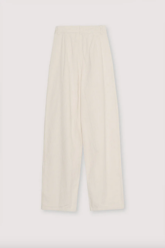 Kordbukse - Nicol Woman Pant Moonlight White