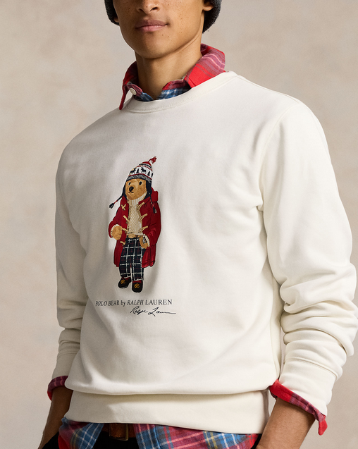 Genser - Polo Bear Fleece Sweatshirt Nevis