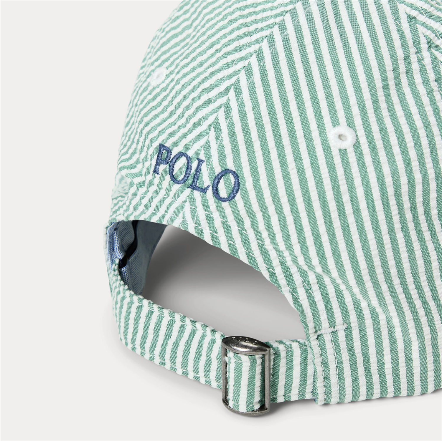 Caps - Seersucker Ball Cap Raft Green